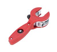 Tube cutter for PPR PVC Metal, 2-in-1 Ratchet Style, Compact and (Rouge)