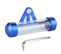 Tube Cylindrique Universel Pour Moto, Cadre De Disque De Taxe, Porte-Permis, Cylindre De Stockage Bleu