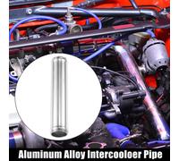 Tube d'admission d'air droit en alliage d'aluminium universel pour tuyau intercooler de voiture - Pack de 1, diamètre extérieur de 32mm (1,25"), longueur de 152mm (6")