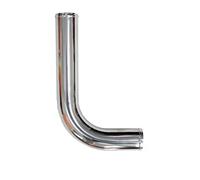 Tube D'admission D'air Froid Universel Type LS 0/45/90/180 Degrés 76mm 3 Pouces Aluminium Refroidisseur Intermédiaire Voiture Course Haute Puissance Tuyau D'admission d'air(76MM-L-Type)