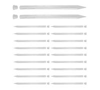 Tube d'aération pour sol végétal - PP 25 x 1,6 cm 20 pièces | Aérateur de racines de et bâtons de ventilation pour arrosage excessif | Outils de jardin pour améliorer le drainage, le