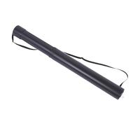 Tube d'affichage avec sangle, tube de plan du plan d'extension de 20 à 35 pouces, tube de support d'affichage en plastique étanche en plastique, tube de support d'affichage portable pour documents