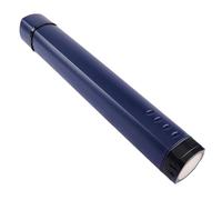 Tube d'affichage réglable de 61 cm | Support extensible de Blueprint avec bandoulière, rangement extensible pour plans, illustrations, plans d'étage et dessins architecturaux, noir foncé, Refer to
