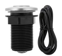 Tube D'air, Bouton Poussoir D'air Supérieur D'évier pour Broyeur de Déchets, Interrupteur D'air de 32 Mm, Bouton D'autoverrouillage Automatique, Kit de Tuyau D'air Pneumatique