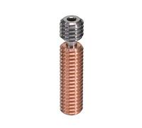 Tube d'alimentation bimétallique pour imprimante en alliage de cuivre extrudeuse Hotend 1,75 mm M6 x 26 mm