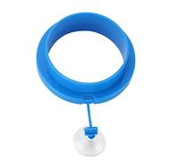 Tube d'alimentation du Poisson, Mangeoire d'alimentation des Poissons avec Une Souffrance Ronde Aquarium Rond des Cercles Alimentaires Flottants pour Guppy, Betta, Rouge