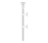 Tube d'alimentation en acrylique : tube d'alimentation de poisson transparent durable, guide transparent de contrôle des aliments pour tortues de crevettes Betta, fournitures d'aquarium de prévention