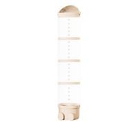 Tube d'animaux rembourrés - Porte de rangement de poupées transparentes, seau en peluche empilable, grille d'affichage pour jouets à grand doux | Organisateur de jouets pour la soluz