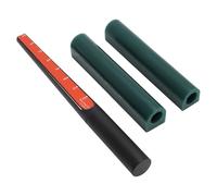 Tube D'anneau de Cire à Sculpter, 2 Tubes de Cire à Découper D'anneau, 1 Calibreur de Tube de Cire pour la Fabrication D'anneaux, Tubes de Cire Ronds, Cire à Modeler Dure