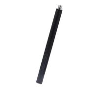 Tube d'arpentage composite de 10 à 60 cm de long avec tige d'extension 5/8 pour mesurer la hauteur et des lectures précises Noir