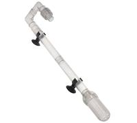 Tube D'arrivée D'eau pour Filtre Aquarium en Plastique ABS, Remplacement | Surface Lisse et Paroi Interne Douce, Ventouse, pour Aquarium et Vitres de Bac
