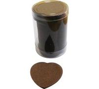 Tube De 100 Gr De Confettis De Scène Coeur Chocolat - Déguisements et fêtes Marron G