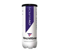 Tube de 3 balles de tennis Tecnifibre Champion Vert TU