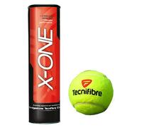Tube de 3 balles de tennis Tecnifibre X-One Vert TU