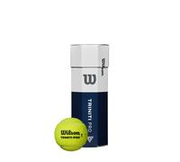 Tube de 3 balles de tennis Wilson Triniti Pro Jaune TU
