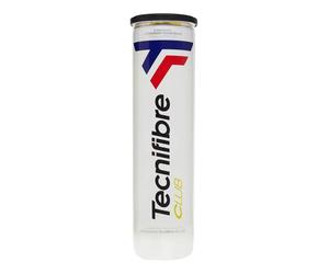 Tube de 4 Balles de Tennis Tecnifibre Club