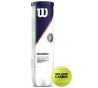 Tube De 4 Balles De Tennis Wilson Roland Garros Toutes Surfaces