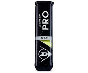 Tube de 4 Balles Dunlop Pro Coach