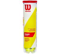 WILSON Balles de Tennis Champ Extra Duty, Boîte de 4, pour tous les Revêtements, Jaune, WRT110000