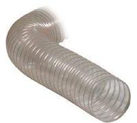 Tube de aspiration transparent - diamètre: 100mm - largeur 2,5m - accessoires pour des plantes aspiration