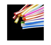Tube de bande néon LED en Silicone pliable, canal de lumière douce de 8mm, 3 mètres for les panneaux de maison(Orange)