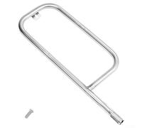 Tube de brûleur de rechange pour barbecue à gaz Weber Q200 Q2200 Q2000 en acier inoxydable avec grille d'aération améliorée pour une flamme et une cuisson améliorées