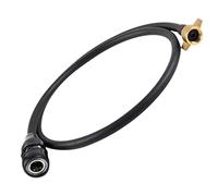 Tube de camion : raccords en laiton et tube robuste avec tube semi-porte-monnaie haute pression renforcé flexible, kit de tuyau d'air comprimé pour véhicules de travail | Tube de va