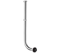 Tube de chasse laiton chromé pour cuvette WC avec TEMPOCHASSE 1''1/4 DELABIE 766001
