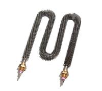 Tube De Chauffage, Compatible Avec SNDHEATE, Élément Chauffant À Ailettes For Air WM, Tube De Chauffage Tubulaire M18 X 25, 220 V, 1500 W À 3500 W(Copper thread,2.5KW 350mm 400mmL)