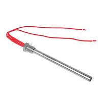 Tube de chauffage en granulés de bois 350 W/300 W 220 V - Pièces de rechange pour fumoir - Filetage M16 x 1,5 - Facile à installer - Pochoir d'art cappuccino