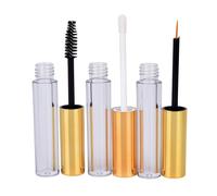 Tube De Cils Chaud 1x + 1x Tube D'eyeliner + 1x Tube De Brillant À Lèvres Tube Cosmétique Vide Avec Entonnoirs De Baguette Bricolage