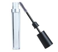 Tube de cils vide de 10 ml, avec récipient d'huile croissance baguette cils, récipient tube bouteille vide réutilisable pour la maison et les voyages, baguettes noires