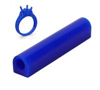 Tube de cire à sculpter, tube bleu pour la sculpture de bagues, moule de moulage de cire pour bijoux, fabrication de bagues, sculptures, fournitures de modélisme et de bricolage (T250)