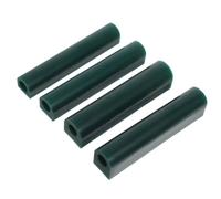 Tube de Cire pour Bague Rond Vert 4 Pcs, Moule de Coulée Bijou