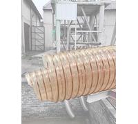 Tube de Collecte de poussière Industriel Flexible pour routeur CNC à Bois, Tuyau de Ventilation par Aspiration pour extracteur de poussière, Tuyau d'aspiration en PVC Transparent (D 2,5 x L 3,3