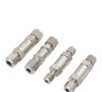Tube de Compression Uion 1/8 "1/4" 3/8 "1/2" 3 6 8 10 12 14-32mm, pare-flamme en acier inoxydable 304, trempe de carburant for GAZ INFLAMMABLE(1l2 Inch)