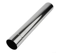 Tube de conduit de cheminée en acier inoxydable pour systèmes de cheminée, utilisé avec des appareils multi-combustibles, 6 cm de diamètre (20 cm)