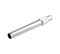 Tube de connexion de canne à pêche pour réparation et construction personnalisée de bâtons de pêche - Manchon d'épissure en métal pour tiges en carbone et en fibre de verre - Pièces de canne à pêche à