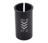 Tube de conversion de tige de selle de vélo, adaptateur convertisseur d'extension de manchon de vélo pliable de montagne, réducteur universel pour tige de selle de vélo