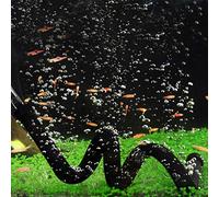 Aquarium Air Bubble Bar En Plastique Pliable Mur Diffuseur D'air Réservoir De Poissons Air Pierre Tube Bulle Libération Oxygène Diffuseur Bar(105cm)