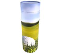 Tube de dispersion de golf pour cendres adultes - Grande urne funéraire en carton biodégradable