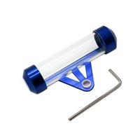 Tube de disque de taxe de moto universel, cadre de support cylindrique sécurisé, étanche, Compatible avec les pièces de moto automobile(Blue)
