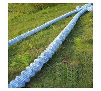 Tube de drainage perméable perforé, manchon filtre non tissé anti-obstruction, spirale acier, flexible enterré pour cour, sous-sol, route, pelouse(Dia-15cm(5.9in),L20ft/6m)