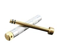 Tube de feu - allumage de Compression Portable, métal | Équipement de randonnée de Survie, Jeu de démarrage en Plein air, Briquet Manuel pour Le Camping, l'urgence, la Chasse, la randonnée et