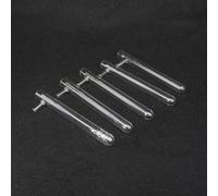 Tube de filtre à essai en verre à bras supérieur sous vide for expériences en laboratoire(20X200mm)