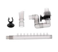 Tube de filtre pour aquarium, tuyau de sortie d'aquarium, filtre externe pour filtre avec connecteurs de tuyau de 12 mm, adaptateur de tuyau d'eau de jardin, connecteur de tuyaux rapides, double
