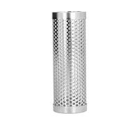 Tube de fumeurs pour grill | 304 Boîte à fumée cylindrique en acier inoxydable pour grilles à granulés / grils à gaz / charbon de bois | 5 heures fumant à froid avec des pastilles (Length 15.3CM*High