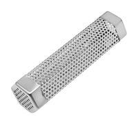 Tube de fumoir en acier inoxydable fumé à froid - Tube de fumoir à haute efficacité pour un chauffage uniforme à température contrôlée, barbecue dans le jardin, cuisine de camping, steak au poulet