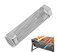 Tube de fumoir | Tuyau fumé à froid en acier inoxydable - Tube à granulés infusés de saveur, accessoires de chauffage uniforme pour barbecue dans le jardin, cuisine de camping, steak et poulet