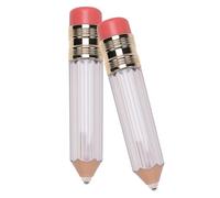Tube de Gloss à Lèvres Vide, 3 Pièces, Forme Crayon en Plastique | Réutilisable et Compact, pour DIY et Voyage, Conditionnement Pratique, Format Portable, Lot de Trois